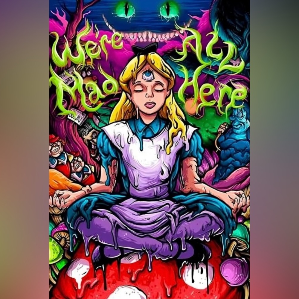 Alice in Wonderland Tapestry